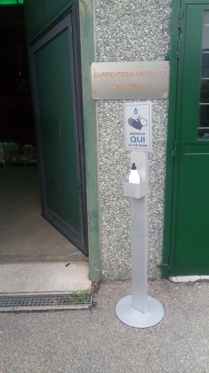 COLONNA PORTAGEL IGIENIZZ.+CARTELLO